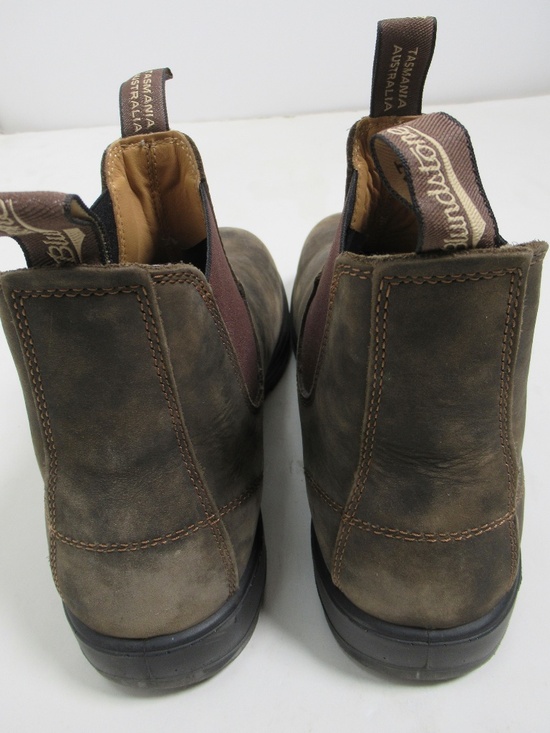 Blundstone #585 Men\'s Classics Chelsea Boots Rustic Brown 14 US M / 13 AU/UK
